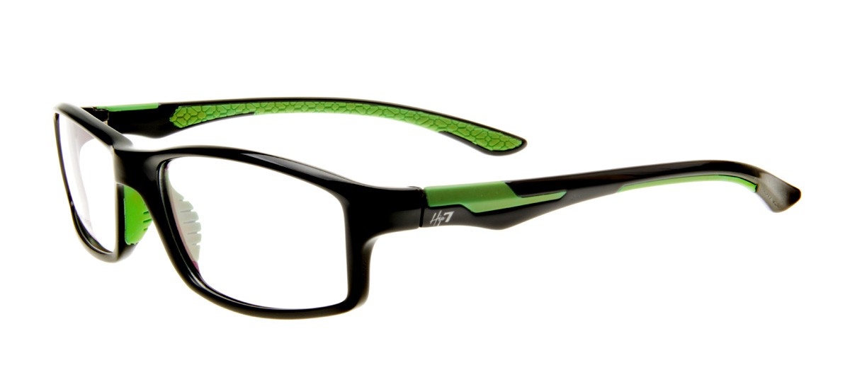 Óculos Esportivo Hip7 Preto e Verde