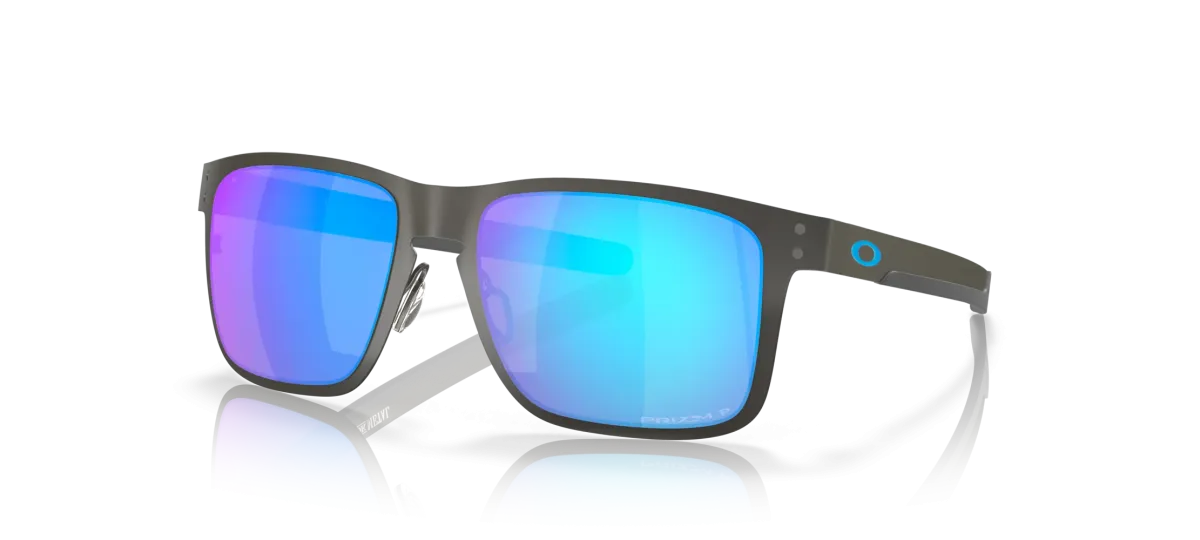 Oakley Holbrook Metal 55 - Grafite Fosco e Azul - OO4123-07